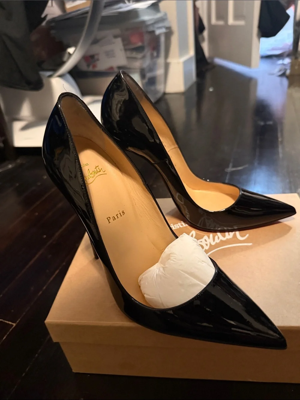 Christian Louboutin So Kate 120 Patent Black - Picture 7 of 9